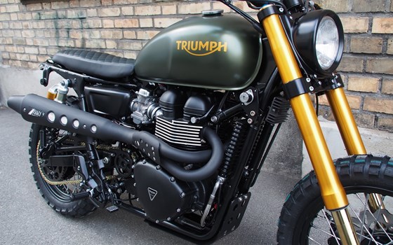 Umgebautes Motorrad Triumph Scrambler 900 von Erne's Euromotos AG - Bild 12 Umgebautes Motorrad Triumph Scrambler 900 von Erne's Euromotos AG - Bild 12
