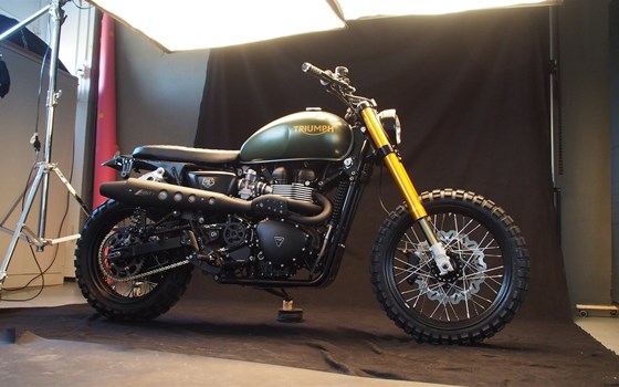 Umgebautes Motorrad Triumph Scrambler 900 von Erne's Euromotos AG - Bild 14 Umgebautes Motorrad Triumph Scrambler 900 von Erne's Euromotos AG - Bild 14