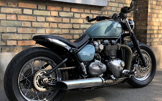 Umgebautes Motorrad Triumph Bonneville Speedmaster von Erne's Euromotos AG - Bild 11 Umgebautes Motorrad Triumph Bonneville Speedmaster von Erne's Euromotos AG - Bild 11