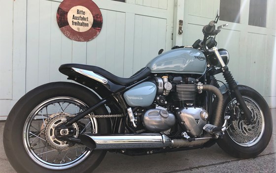 Umgebautes Motorrad Triumph Bonneville Speedmaster von Erne's Euromotos AG - Bild 8 Umgebautes Motorrad Triumph Bonneville Speedmaster von Erne's Euromotos AG - Bild 8