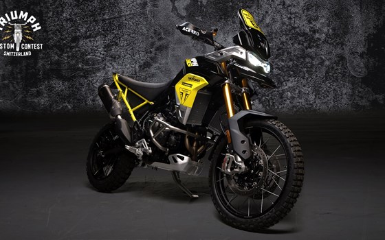 Umgebautes Motorrad Triumph Tiger 900 Rally Pro von Moto Center Schwyz AG - Bild 2 Umgebautes Motorrad Triumph Tiger 900 Rally Pro von Moto Center Schwyz AG - Bild 2