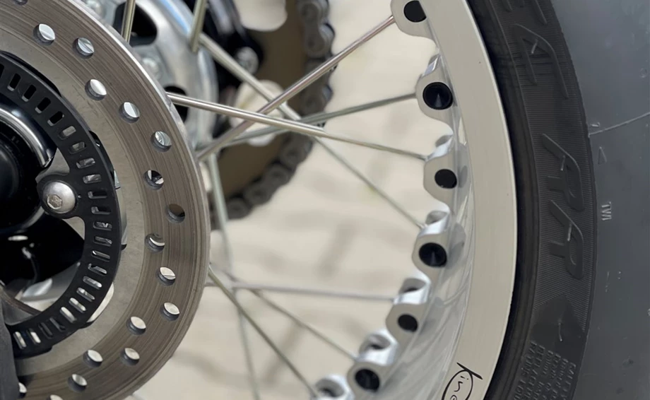 Umbgebautes Motorrad Triumph Speed Twin 1200 Bild 3: Umbgebautes Motorrad Triumph Speed Twin 1200