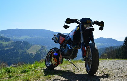 KTM 640 LC4 Custom Bike
