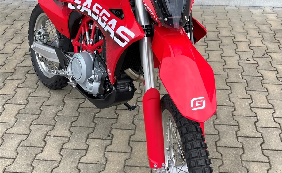 Umbgebautes Motorrad GASGAS ES 700 Bild 11: Umbgebautes Motorrad GASGAS ES 700