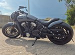 Umbgebautes Motorrad Indian Scout