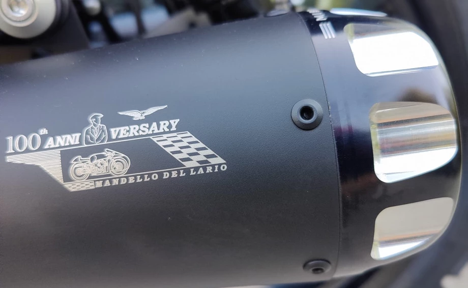 Umbgebautes Motorrad Moto Guzzi V7 Stone Bild 11: Umbgebautes Motorrad Moto Guzzi V7 Stone