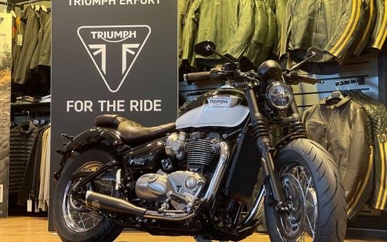 Umgebautes Motorrad Triumph Bonneville Speedmaster von Stärker-Profil GmbH - Bild 1 Umgebautes Motorrad Triumph Bonneville Speedmaster von Stärker-Profil GmbH - Bild 1