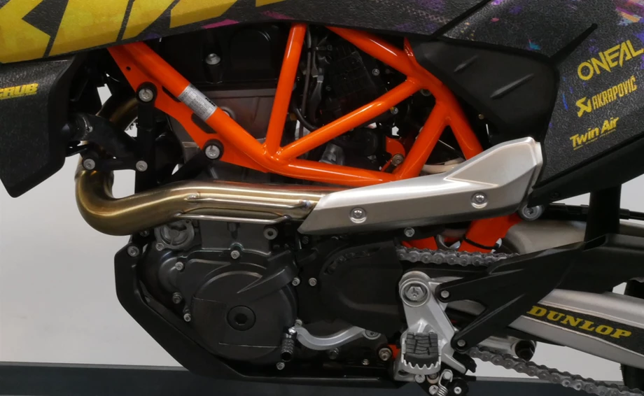 Umbgebautes Motorrad KTM 690 SMC R Bild 9: Umbgebautes Motorrad KTM 690 SMC R