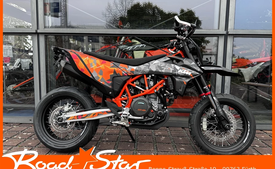 Umbgebautes Motorrad KTM 690 SMC R Bild 15: Umbgebautes Motorrad KTM 690 SMC R