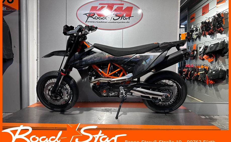 Umbgebautes Motorrad KTM 690 SMC R Bild 14: Umbgebautes Motorrad KTM 690 SMC R