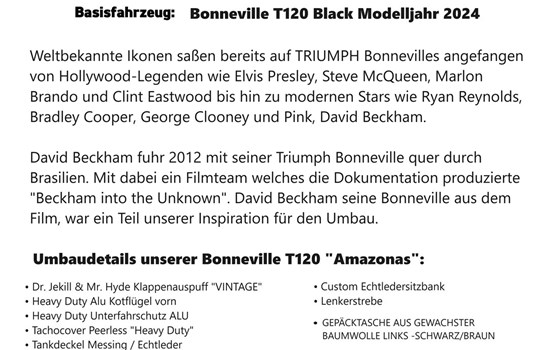 Umgebautes Motorrad Triumph Bonneville T120 Black von Stärker-Profil GmbH - Bild 2 Umgebautes Motorrad Triumph Bonneville T120 Black von Stärker-Profil GmbH - Bild 2