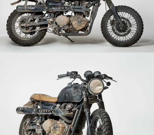 Umbgebautes Motorrad Triumph Bonneville T120 Black Bild 3: Umbgebautes Motorrad Triumph Bonneville T120 Black