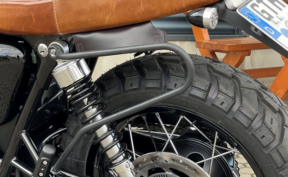 Umbgebautes Motorrad Triumph Bonneville T120 Black Bild 12: Umbgebautes Motorrad Triumph Bonneville T120 Black