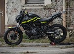 Umbgebautes Motorrad Yamaha MT-07