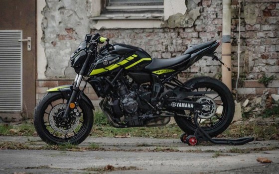Umgebautes Motorrad Yamaha MT-07 von hmf Motorräder GmbH - Bild 8 Umgebautes Motorrad Yamaha MT-07 von hmf Motorräder GmbH - Bild 8