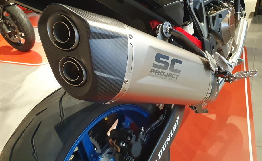 Umbgebautes Motorrad Honda CRF1100L Africa Twin Bild 12: Umbgebautes Motorrad Honda CRF1100L Africa Twin