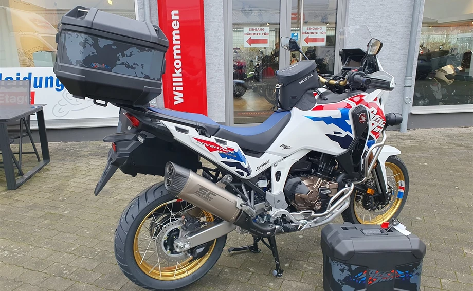 Umbgebautes Motorrad Honda CRF1100L Africa Twin Adventure Sports DCT Bild 19: Umbgebautes Motorrad Honda CRF1100L Africa Twin Adventure Sports DCT