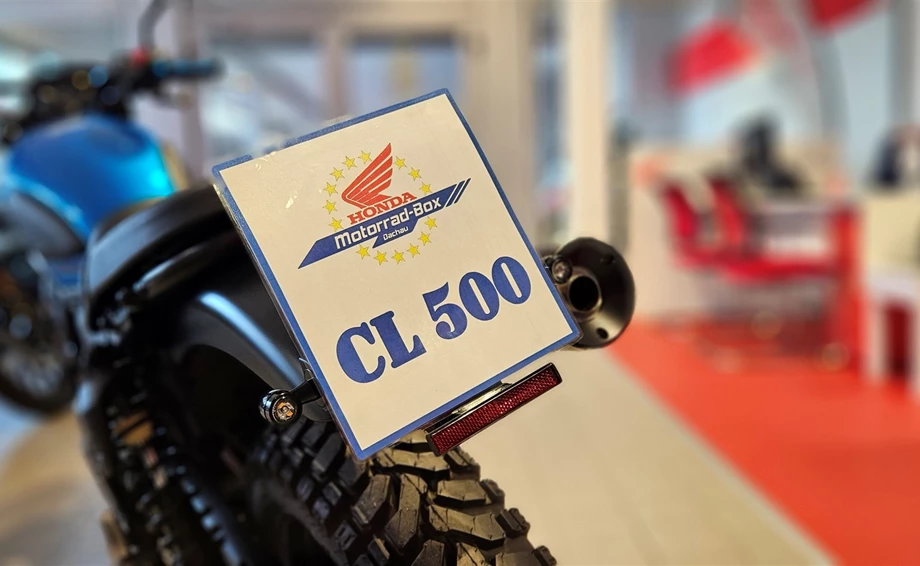 Rebuilt motorbike Honda CL500 Bild 3: Rebuilt motorbike Honda CL500
