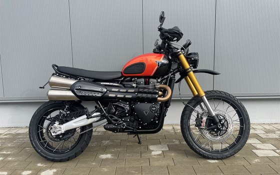 Umgebautes Motorrad Triumph Scrambler 1200 XE von Warm Up Zweiradtechnik GmbH - Bild 1 Umgebautes Motorrad Triumph Scrambler 1200 XE von Warm Up Zweiradtechnik GmbH - Bild 1