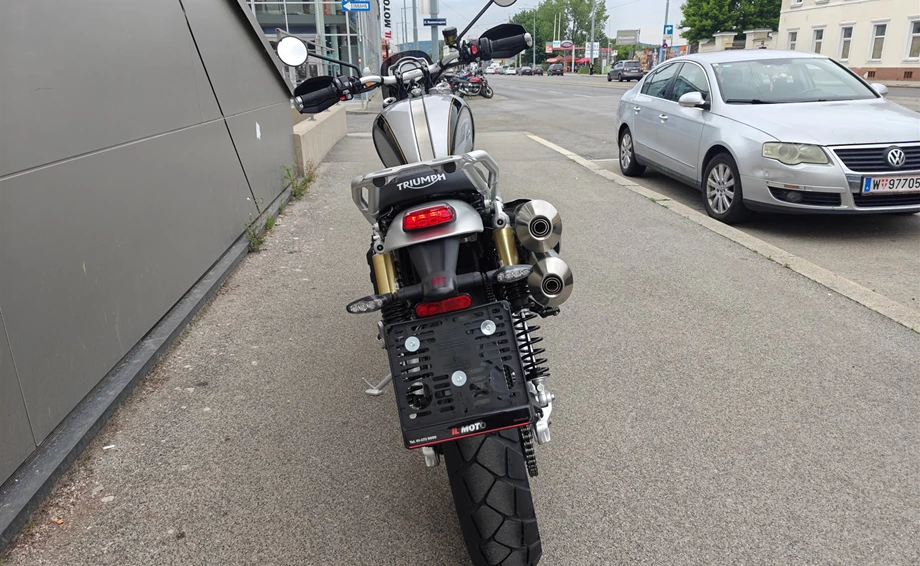 Umbgebautes Motorrad Triumph Scrambler 1200 XE Bild 5: Umbgebautes Motorrad Triumph Scrambler 1200 XE