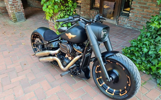 Umgebautes Motorrad Harley-Davidson Softail Fat Boy 114 FLFBS von X-Trem Custombikes - Bild 11 Umgebautes Motorrad Harley-Davidson Softail Fat Boy 114 FLFBS von X-Trem Custombikes - Bild 11