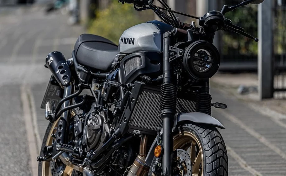 Umbgebautes Motorrad Yamaha XSR700 Legacy Bild 1: Umbgebautes Motorrad Yamaha XSR700 Legacy