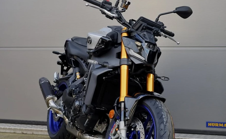 Umbgebautes Motorrad Yamaha MT-09 SP Bild 1: Umbgebautes Motorrad Yamaha MT-09 SP