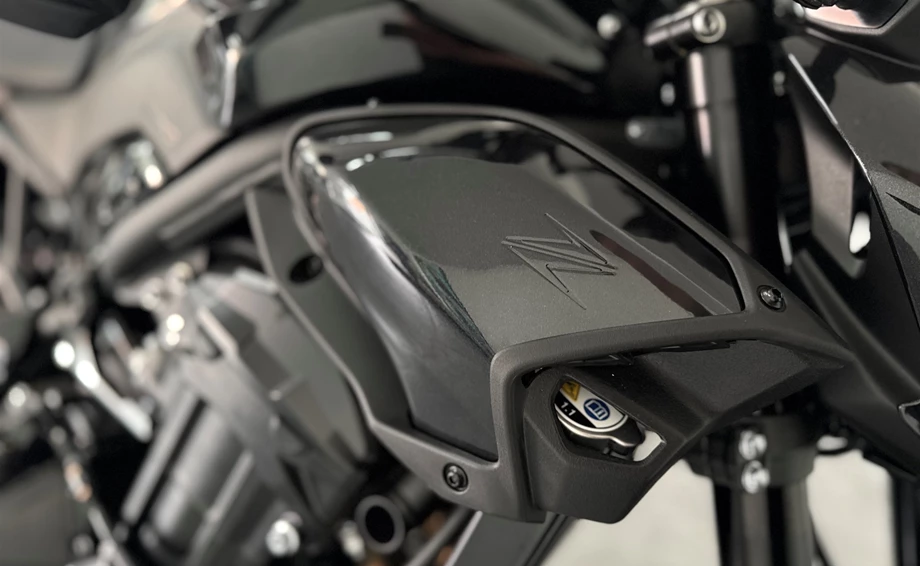 Umbgebautes Motorrad Kawasaki Z900 Bild 8: Umbgebautes Motorrad Kawasaki Z900