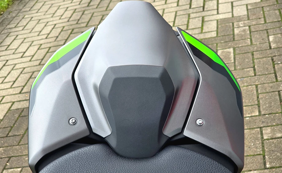 Umbgebautes Motorrad Kawasaki Z900 Bild 17: Umbgebautes Motorrad Kawasaki Z900