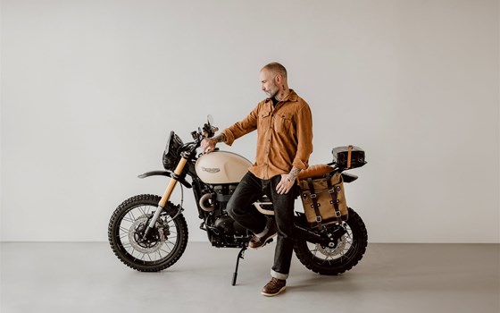 Umgebautes Motorrad Triumph Scrambler 1200 XE von Erne's Euromotos AG - Bild 1 Umgebautes Motorrad Triumph Scrambler 1200 XE von Erne's Euromotos AG - Bild 1