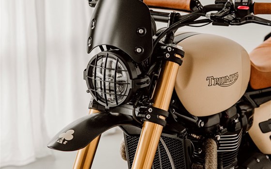 Umgebautes Motorrad Triumph Scrambler 1200 XE von Erne's Euromotos AG - Bild 17 Umgebautes Motorrad Triumph Scrambler 1200 XE von Erne's Euromotos AG - Bild 17