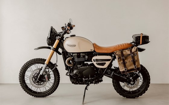 Umgebautes Motorrad Triumph Scrambler 1200 XE von Erne's Euromotos AG - Bild 2 Umgebautes Motorrad Triumph Scrambler 1200 XE von Erne's Euromotos AG - Bild 2