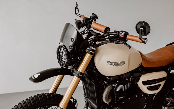 Umgebautes Motorrad Triumph Scrambler 1200 XE von Erne's Euromotos AG - Bild 3 Umgebautes Motorrad Triumph Scrambler 1200 XE von Erne's Euromotos AG - Bild 3