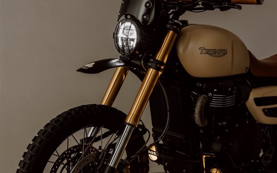 Umgebautes Motorrad Triumph Scrambler 1200 XE von Erne's Euromotos AG - Bild 8 Umgebautes Motorrad Triumph Scrambler 1200 XE von Erne's Euromotos AG - Bild 8
