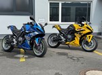 Umbgebautes Motorrad Suzuki GSX-8R