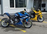 Umbgebautes Motorrad Suzuki GSX-8R