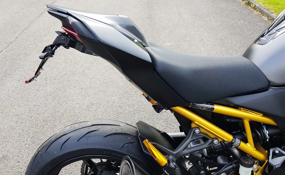 Umbgebautes Motorrad Kawasaki Z900 Bild 11: Umbgebautes Motorrad Kawasaki Z900