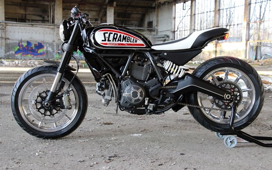 Umgebautes Motorrad Ducati Scrambler Classic von MOTO WARMUTH GMBH - Bild 13