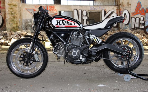 Umgebautes Motorrad Ducati Scrambler Classic von MOTO WARMUTH GMBH - Bild 2