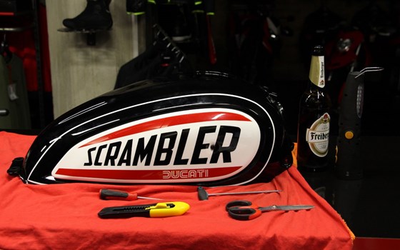 Umgebautes Motorrad Ducati Scrambler Classic von MOTO WARMUTH GMBH - Bild 7