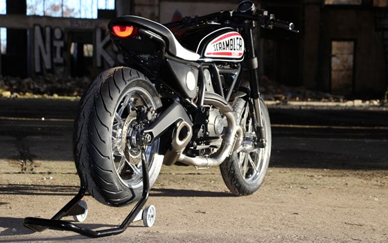 Umgebautes Motorrad Ducati Scrambler Classic von MOTO WARMUTH GMBH - Bild 4