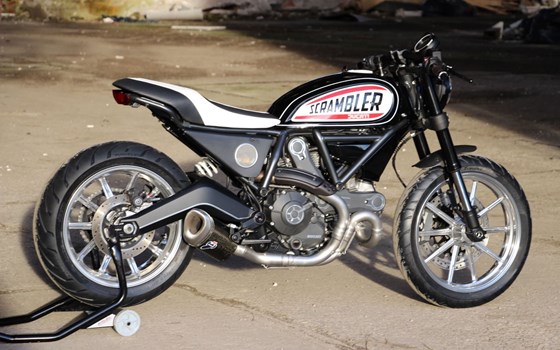 Umgebautes Motorrad Ducati Scrambler Classic von MOTO WARMUTH GMBH - Bild 8