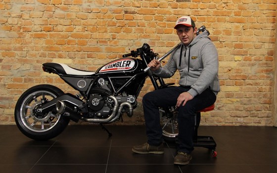 Umgebautes Motorrad Ducati Scrambler Classic von MOTO WARMUTH GMBH - Bild 9