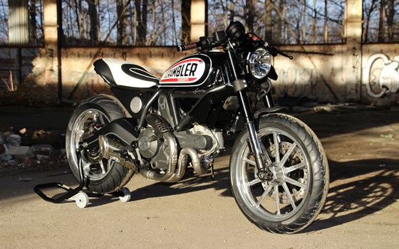 Umgebautes Motorrad Ducati Scrambler Classic von MOTO WARMUTH GMBH - Bild 5