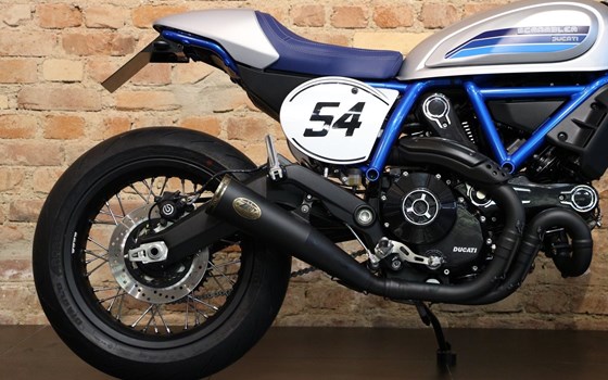 Umgebautes Motorrad Ducati Scrambler Cafe Racer von MOTO WARMUTH GMBH - Bild 8