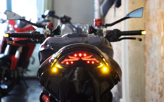 Umgebautes Motorrad Ducati Monster 1200 R von MOTO WARMUTH GMBH - Bild 5