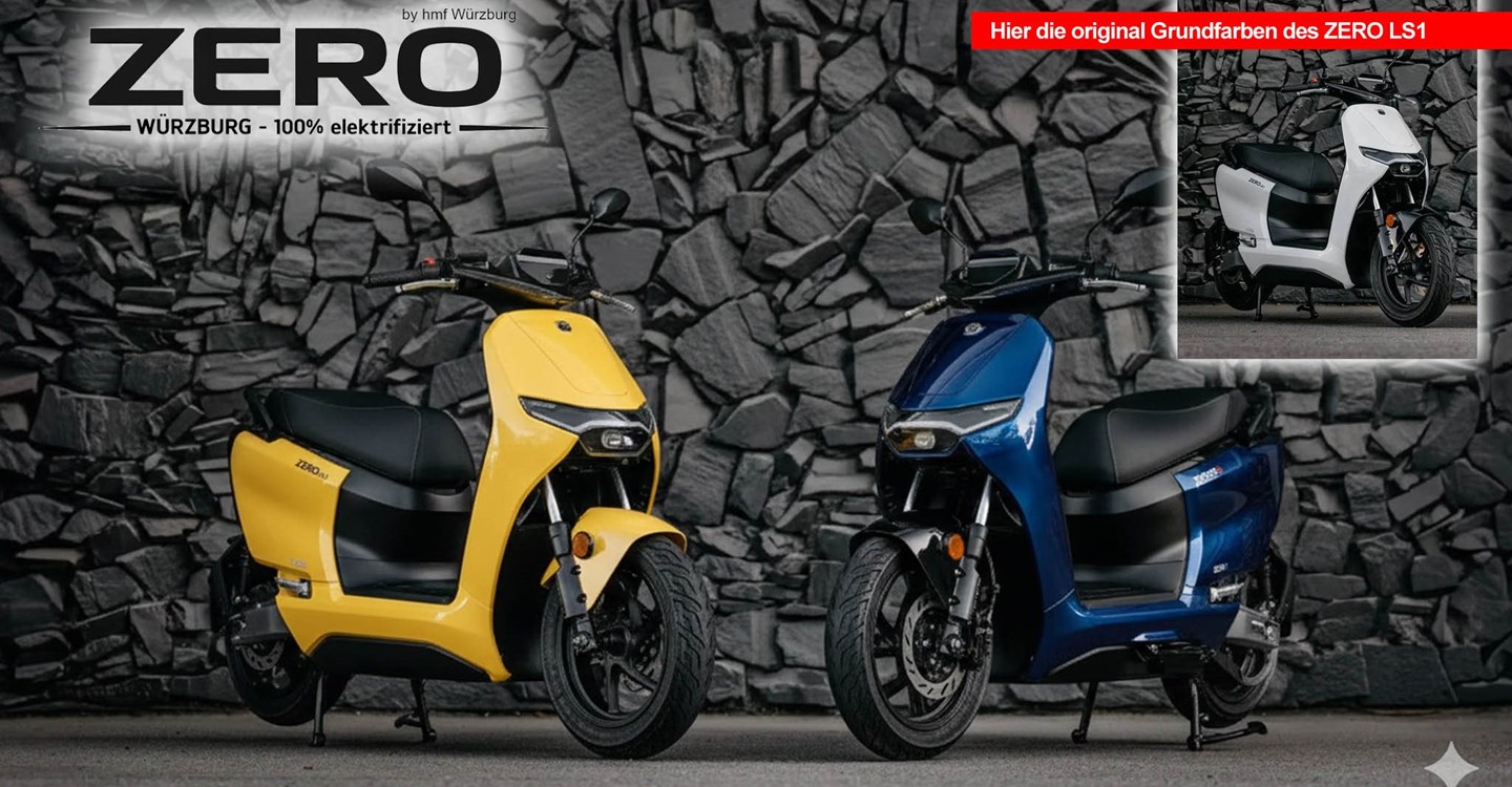 Umbgebautes Motorrad Zero LS1