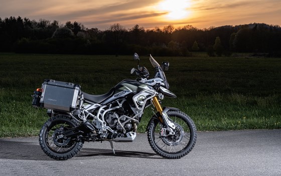 Umgebautes Motorrad Triumph Tiger 900 Rally Pro von Mäge Motos GmbH - Bild 10
