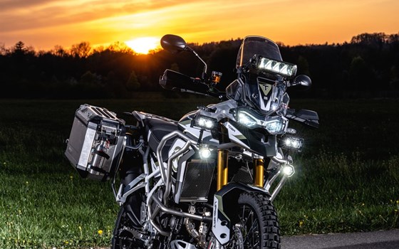 Umgebautes Motorrad Triumph Tiger 900 Rally Pro von Mäge Motos GmbH - Bild 8