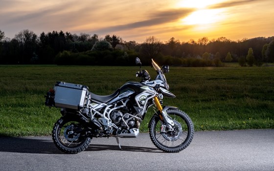 Umgebautes Motorrad Triumph Tiger 900 Rally Pro von Mäge Motos GmbH - Bild 9